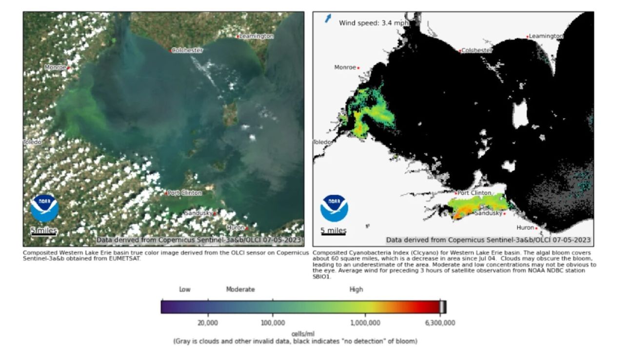 NOAA satellite images 