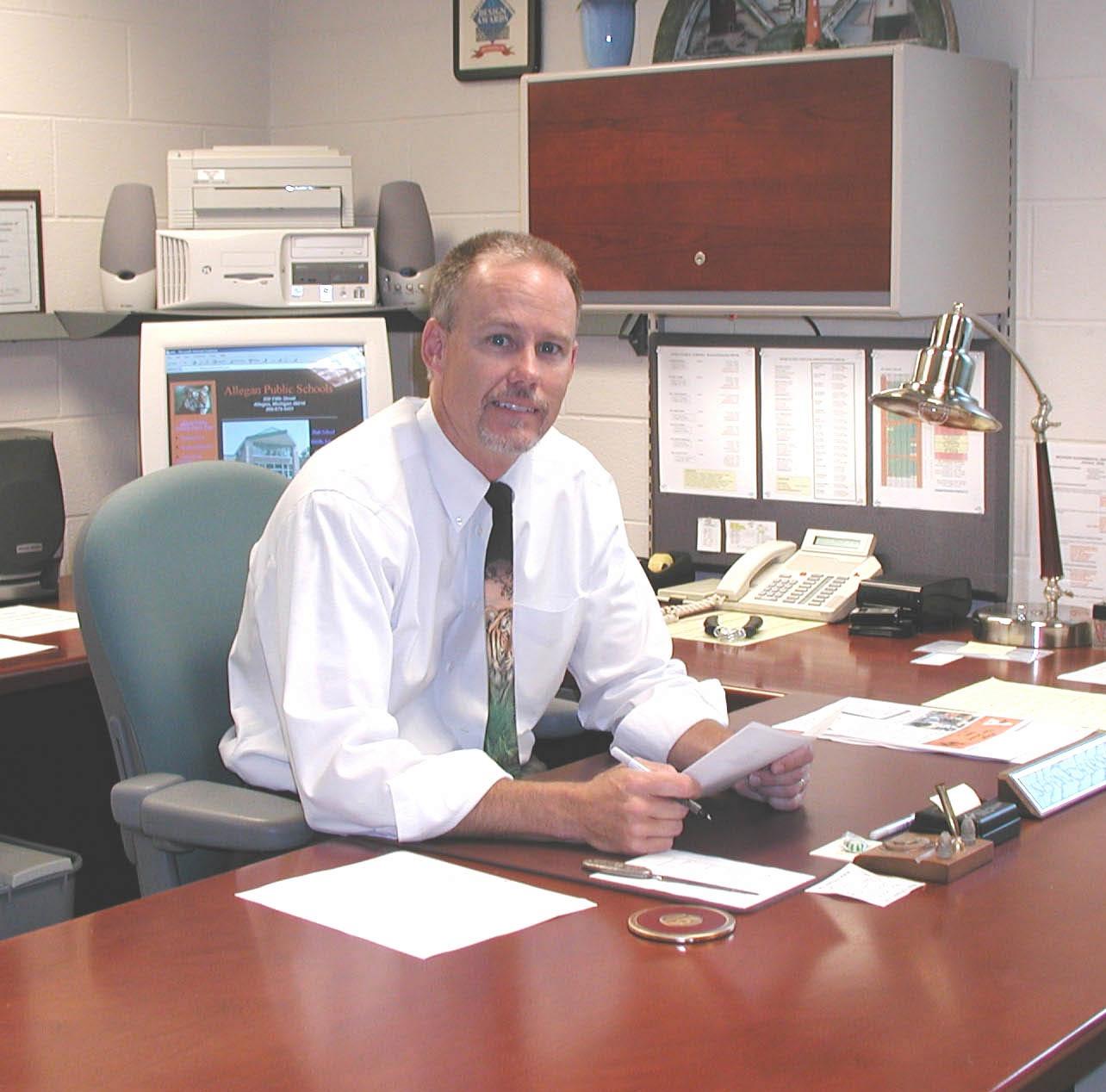 Allegan Public Schools Superintendent Kevin Harness Allegan Public Schools Superintendent Kevin Harness