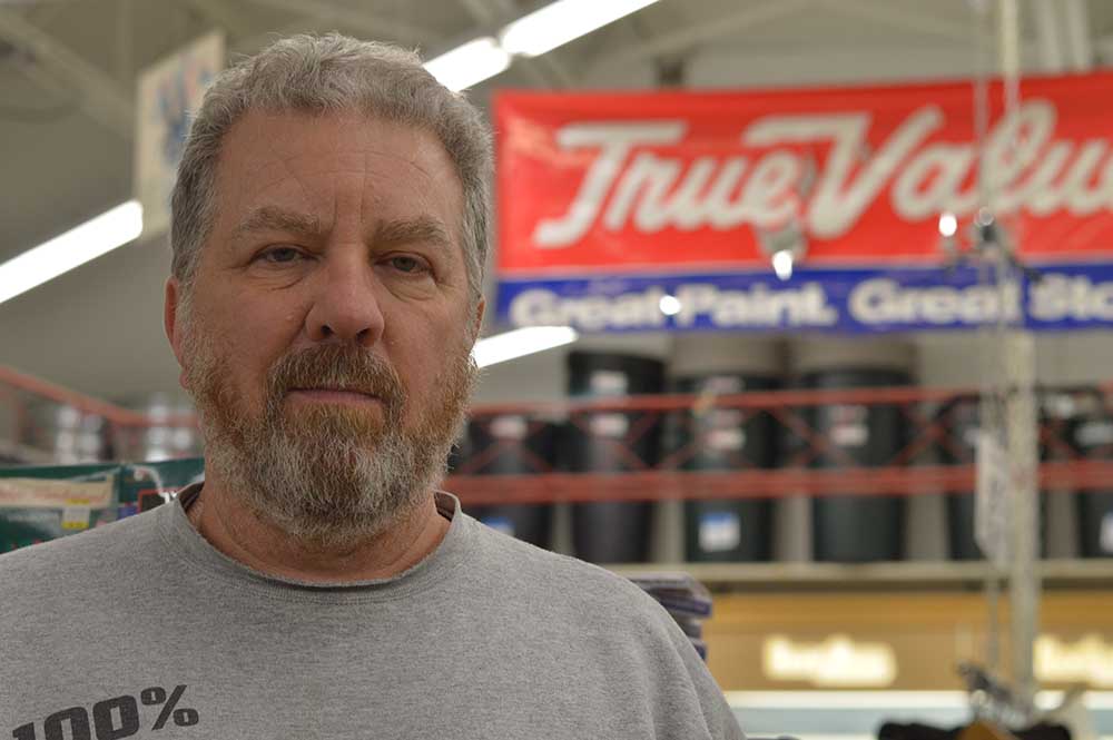 hardware store owner