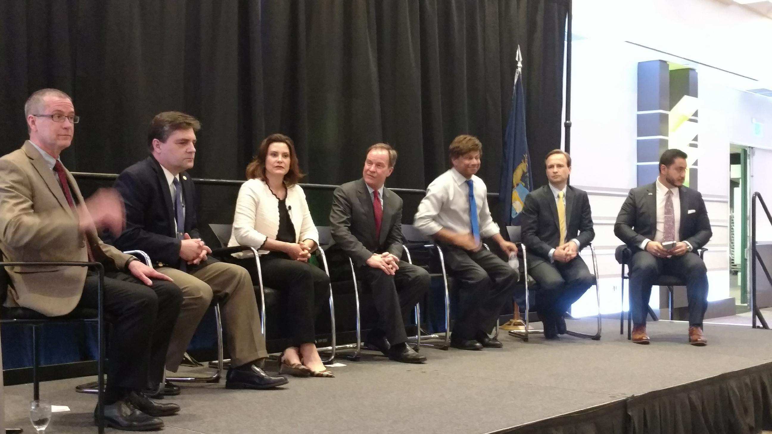 Watch Michigan Dem, GOP governor candidates share a stage for the first time | Bridge ...
