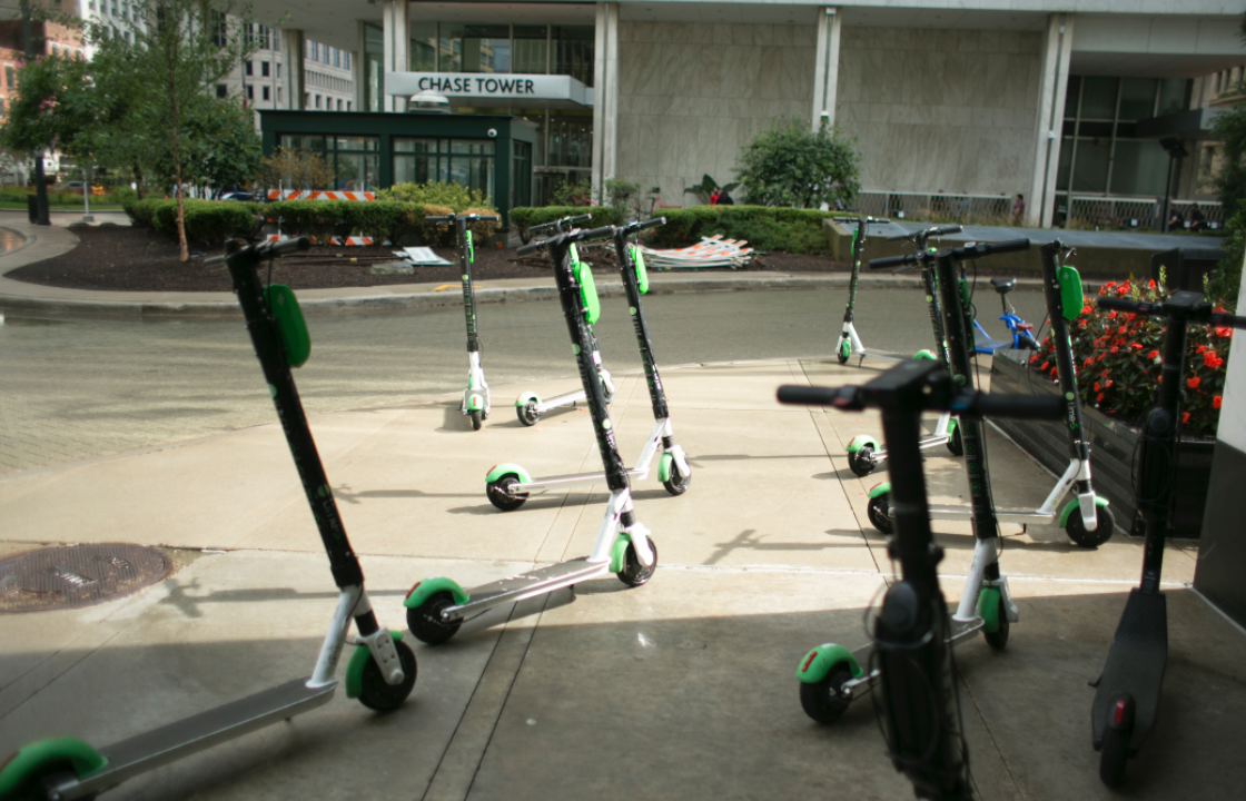 Scooters in Detroit Scooters in Detroit