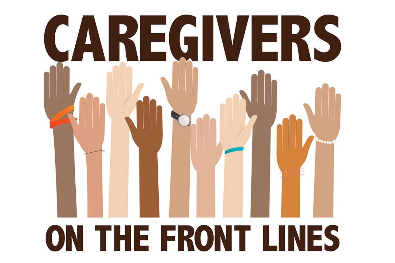 caregivers on the front line