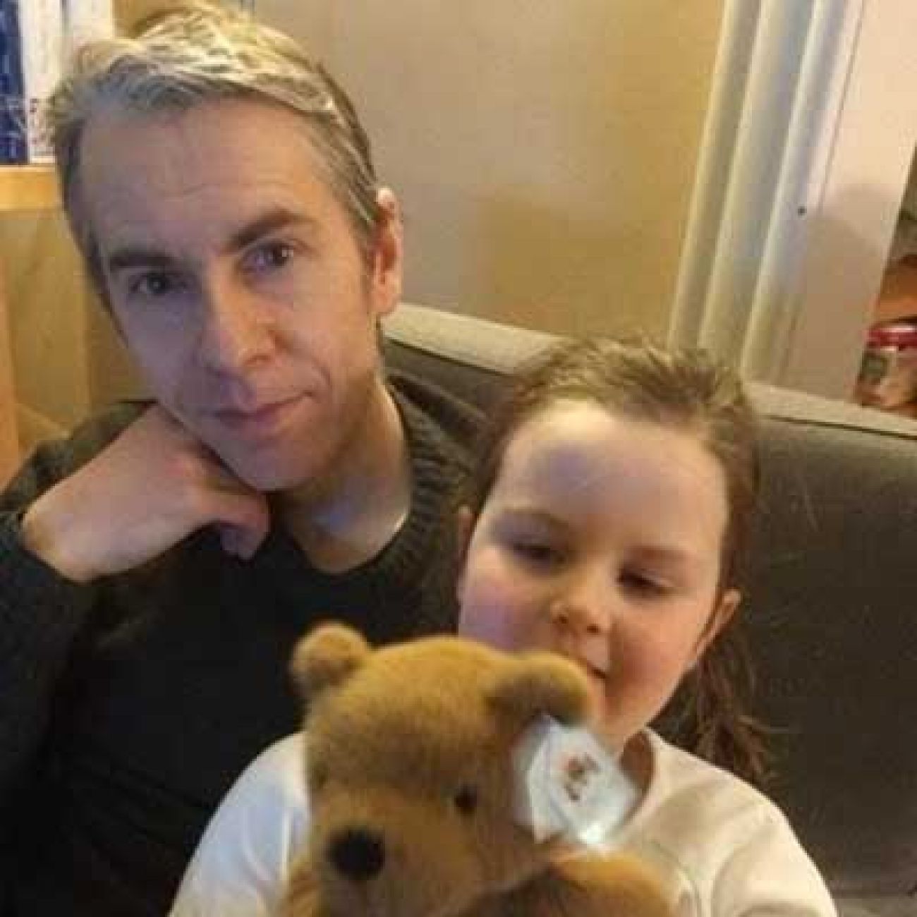 Owen Goslin with daughter Alice
