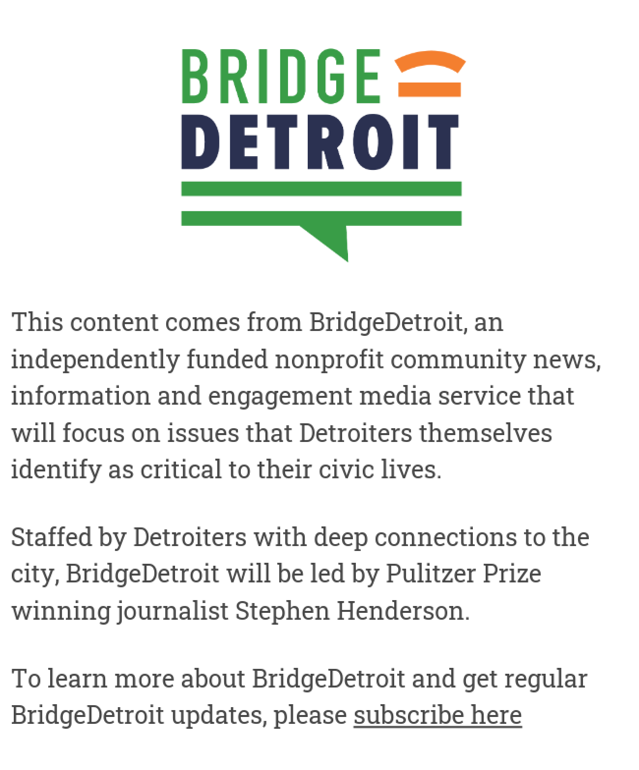 BridgeDetroit logo