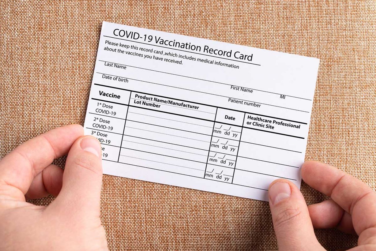 vaccine card