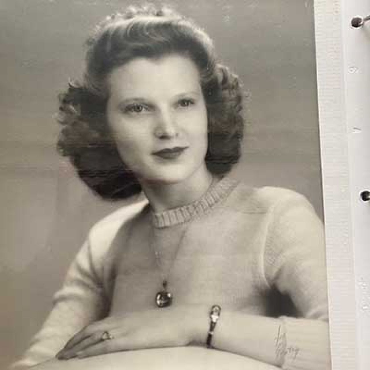 Lucille Butts at about age 18.