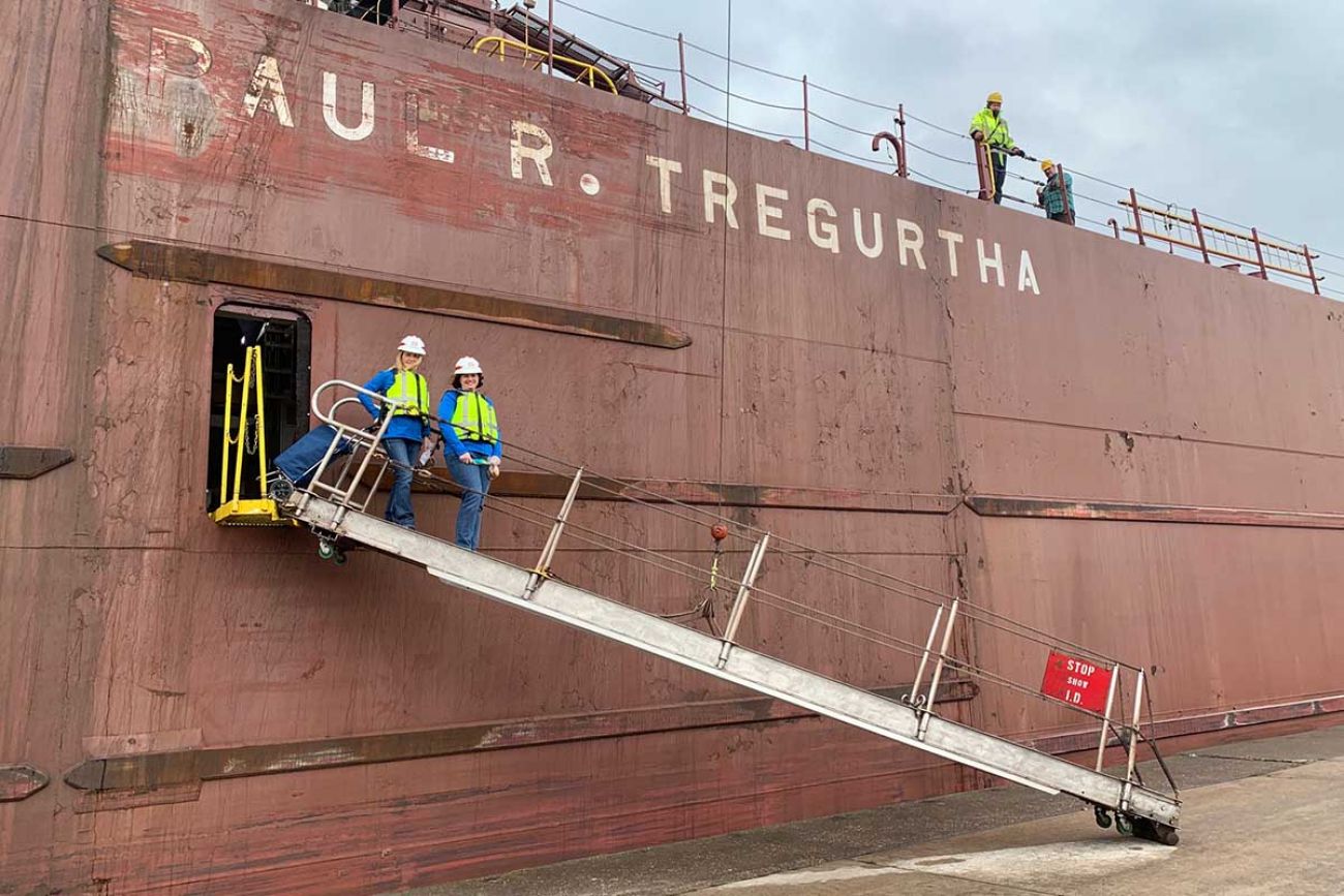 Great Lakes-based bulk carrier, the Paul R. Tregurtha
