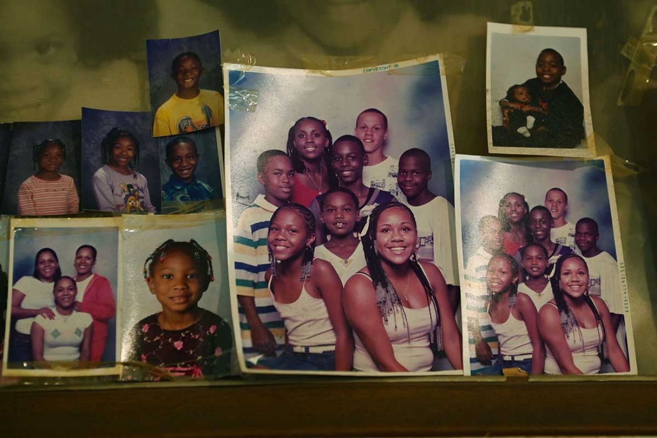  The home of Jackson resident Willie Mae Dunlap is filled with dozens of pictures of her large extended family