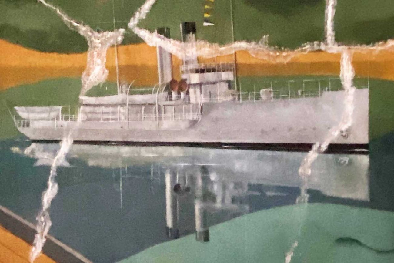 The Parade Co. vows to find way to “salvage” the nautical-themed murals, including these by artist Edgar Yaeger, but some preservationists are skeptical.