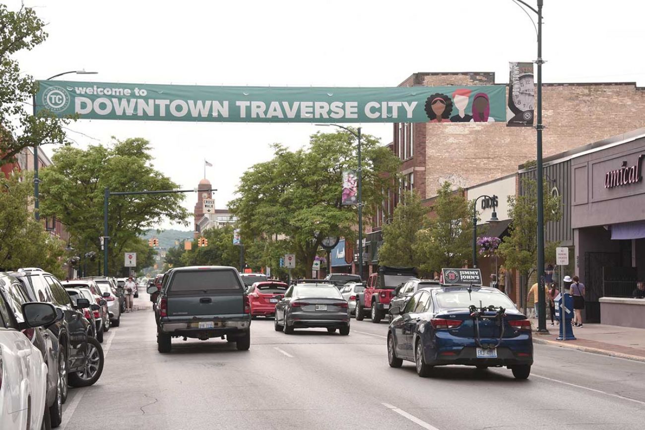 downtown Traverse City
