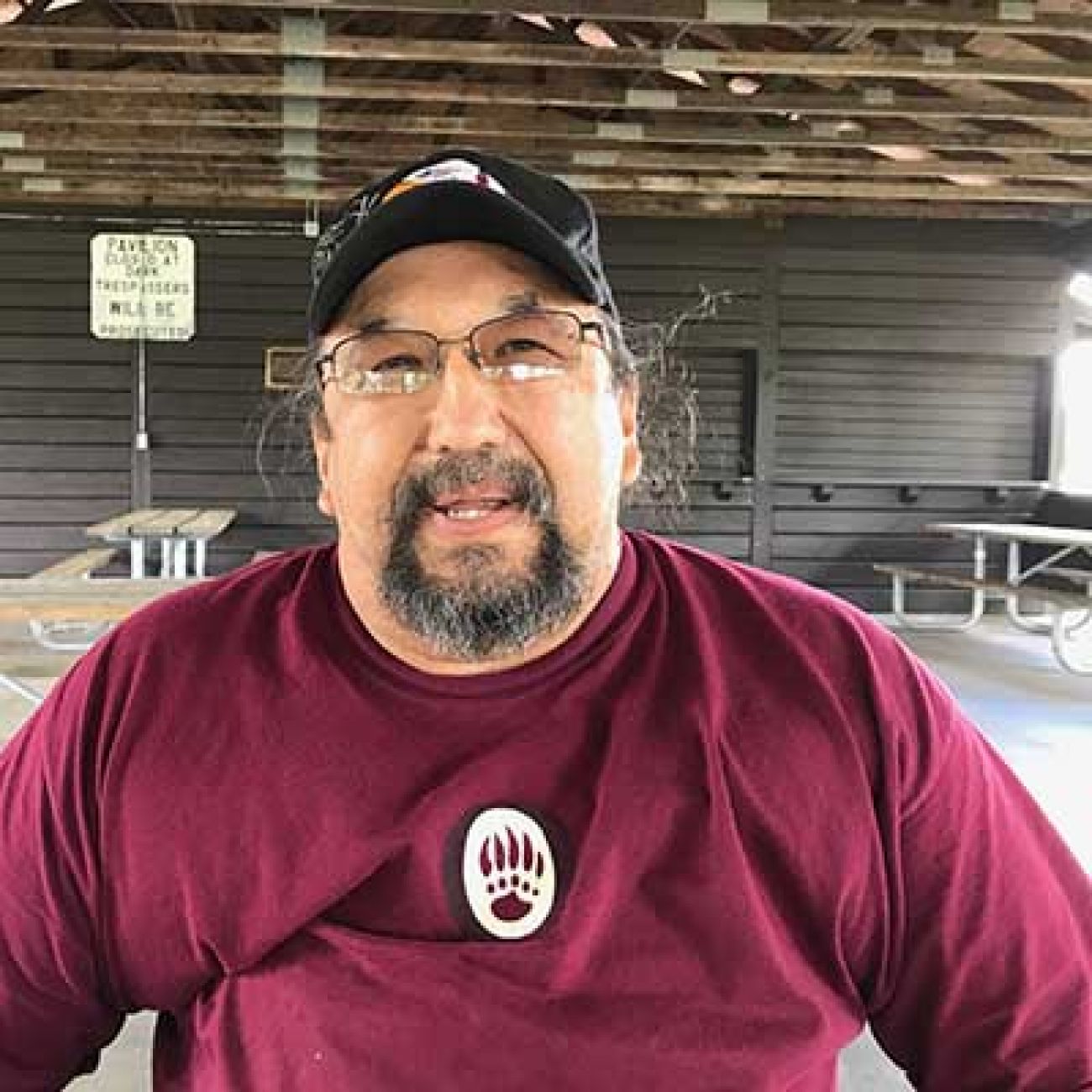 Roger LaBine, an enrolled member and environmental staffer for the Lac Vieux Desert Band of Lake Superior Chippewa Indians