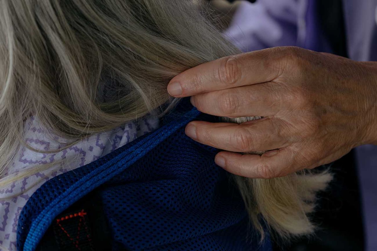 wife's hair