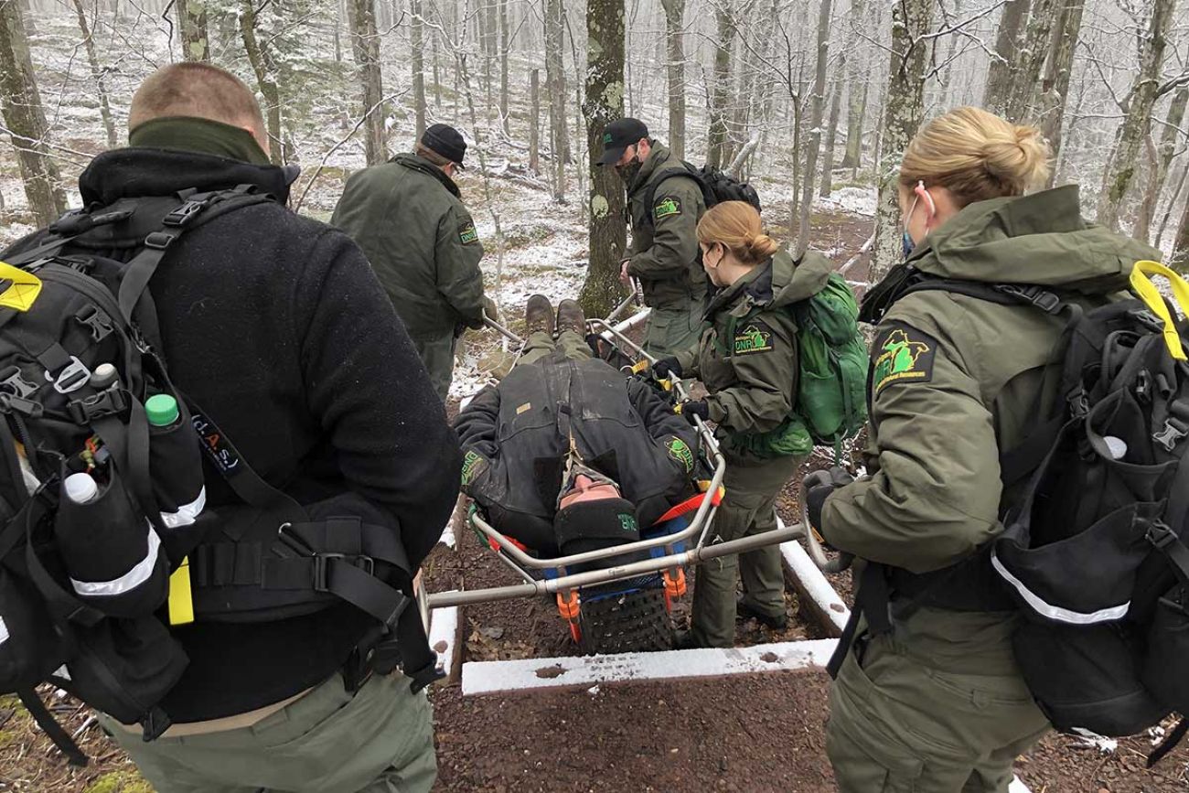 search and rescue training