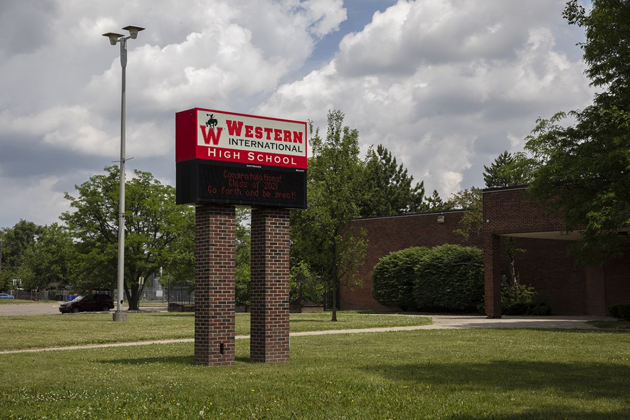 Western International High School in Detroit