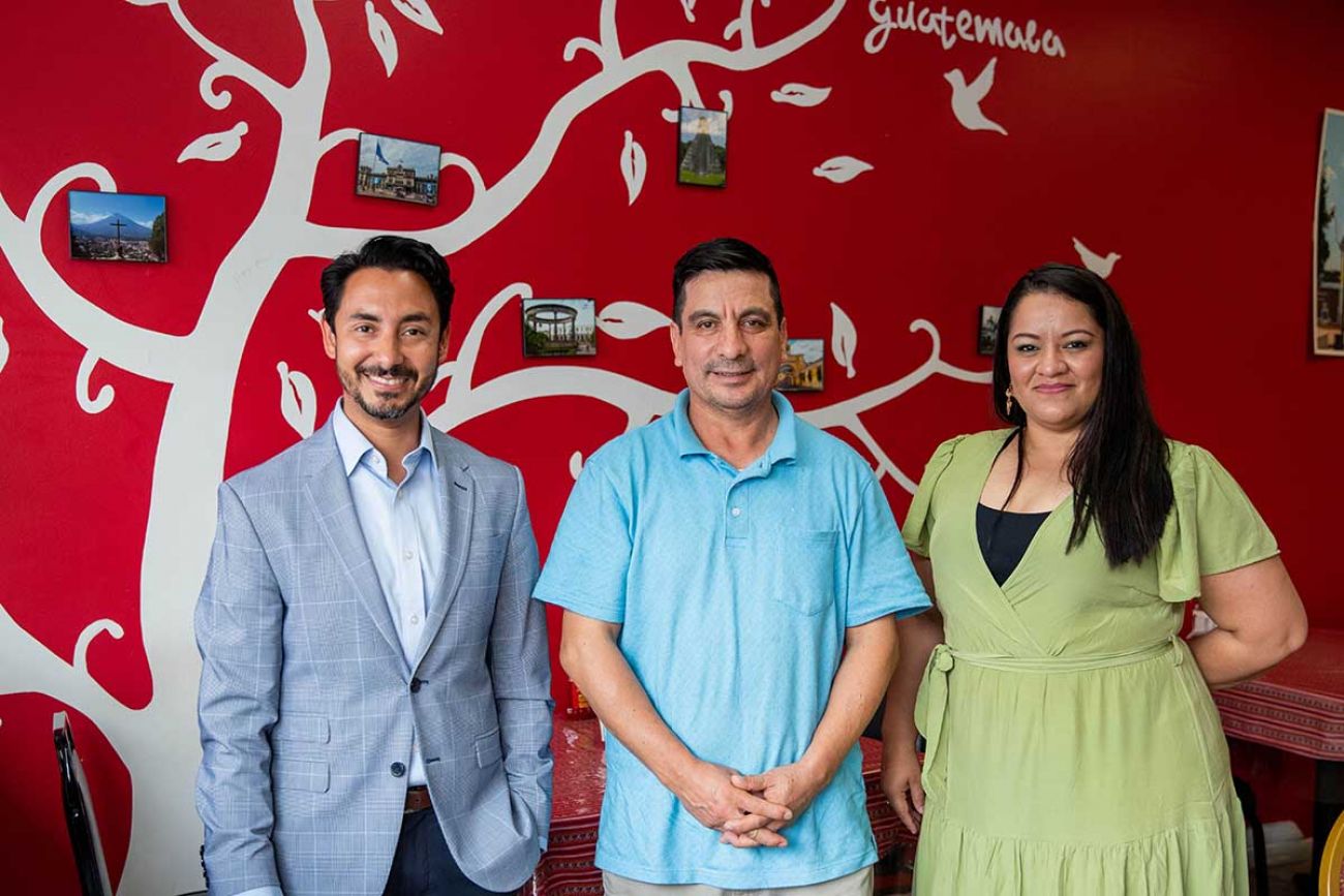Guillermo Cisneros, Jennifer Rivas, Blaymiro Rodas