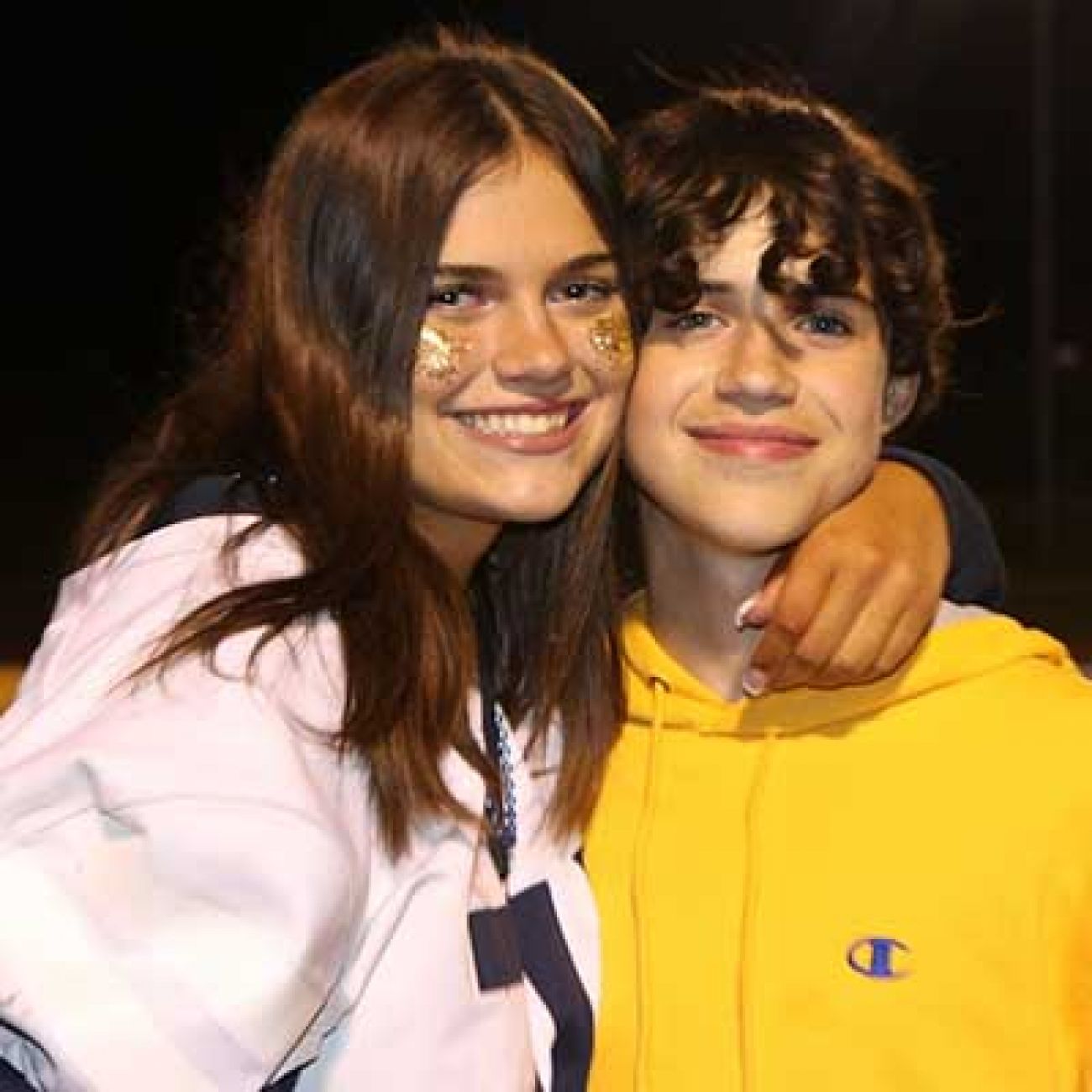 Lauren Hudson, 18, and Cole Hudson, 14,