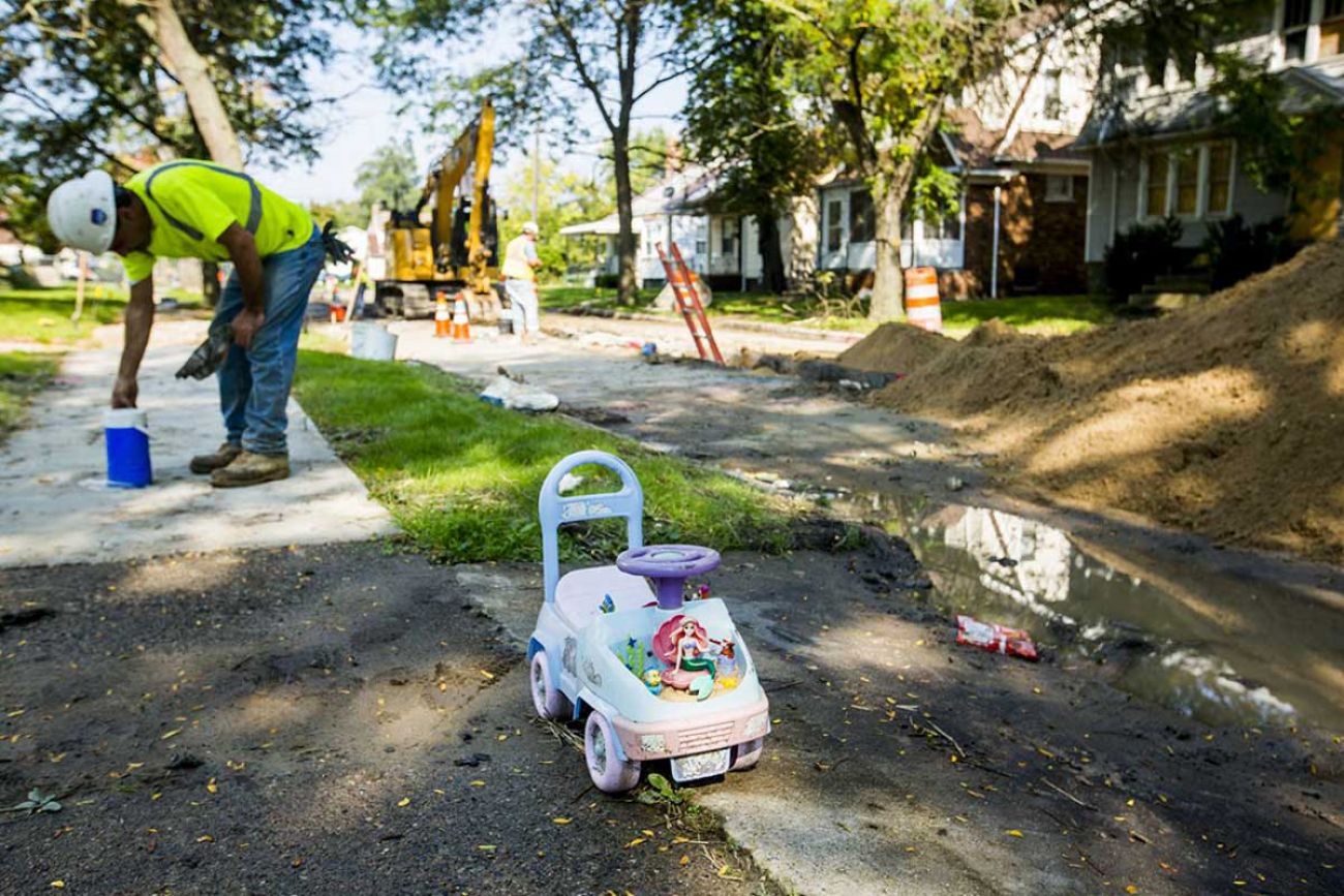 lead water line