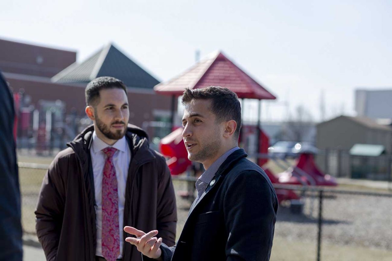 Ali Abazeed and Abdullah Hammoud