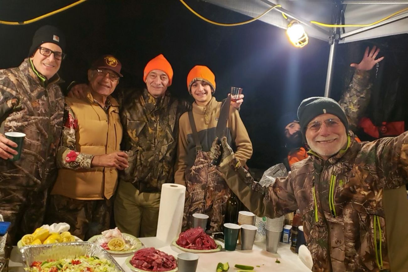 group of men in camo