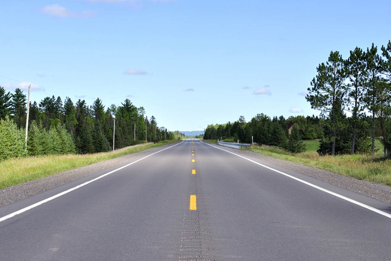 empty road