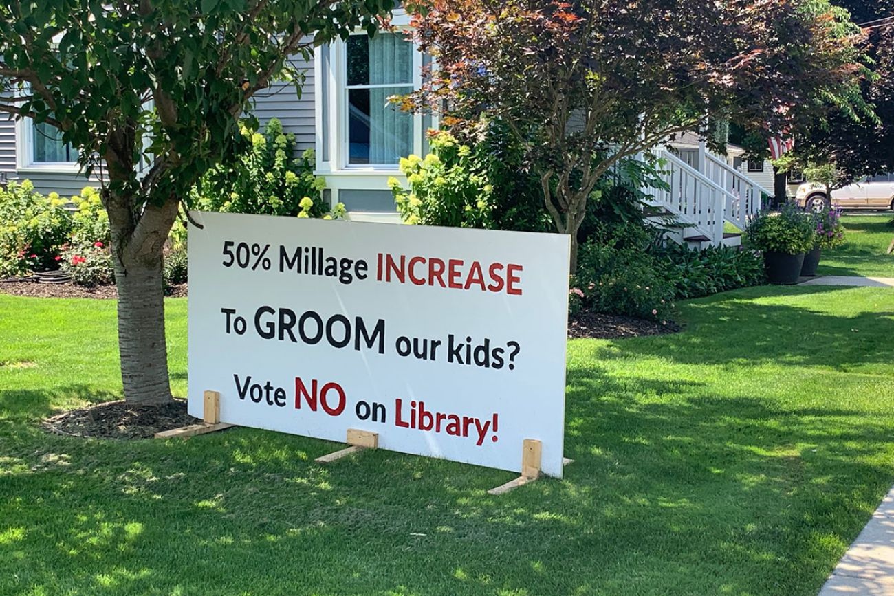 Upset over LGBTQ books, a Michigan town defunds its library in tax vote Bridge Michigan