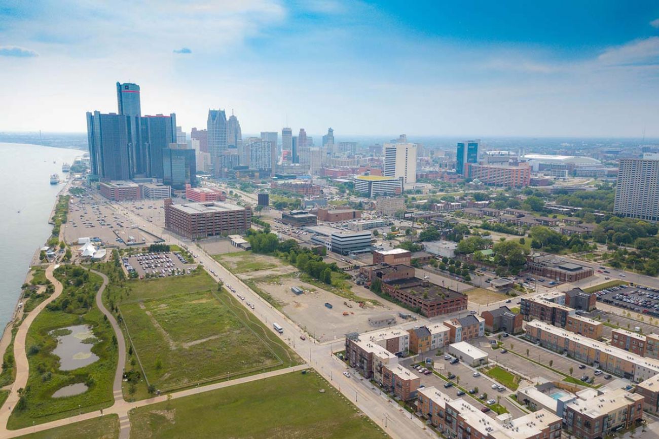 Concept Development  Joe Louis Site Re-development, Detroit, Michigan