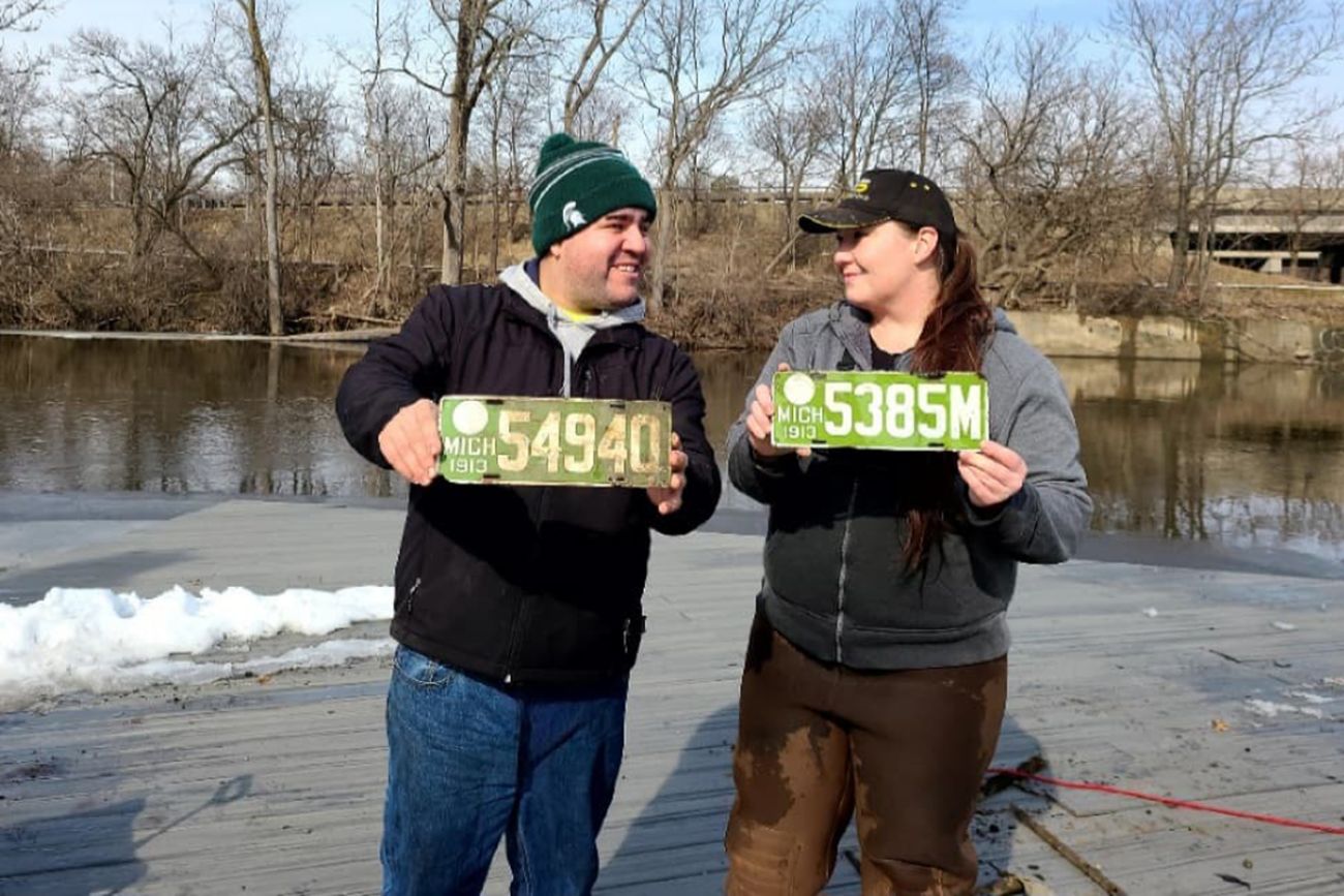 Meet the Michigan Magnet Man, finder of lost river trash