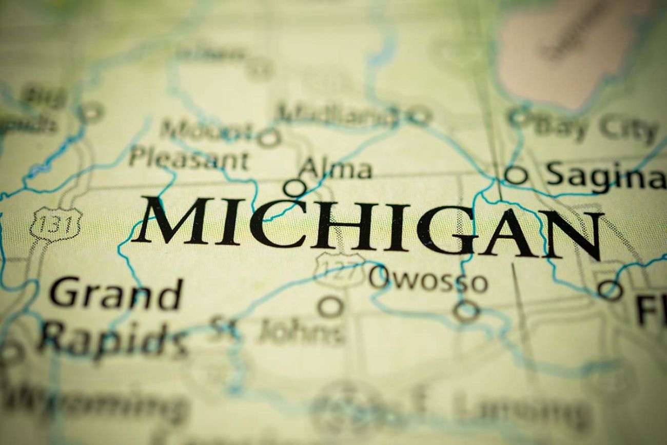 michigan map