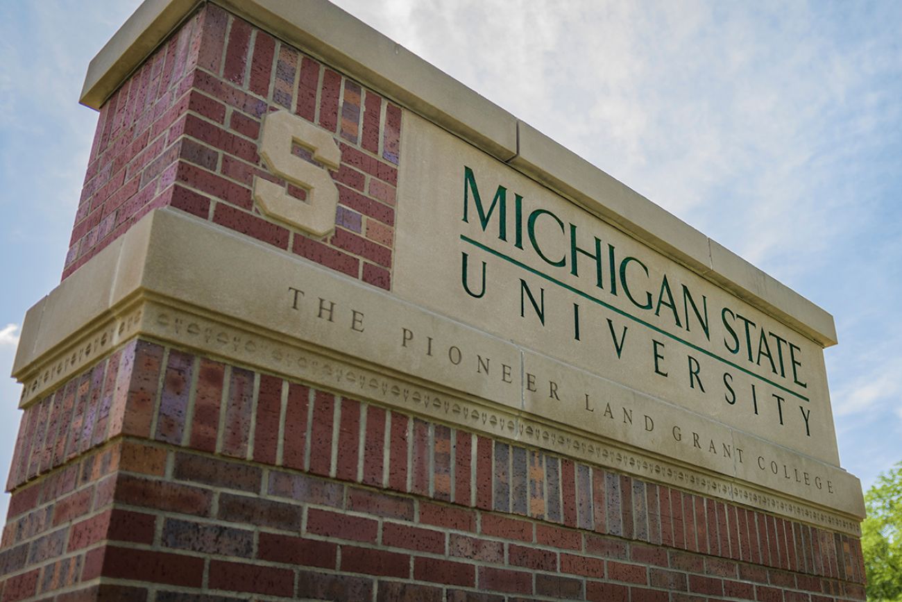 Michigan State University entrance