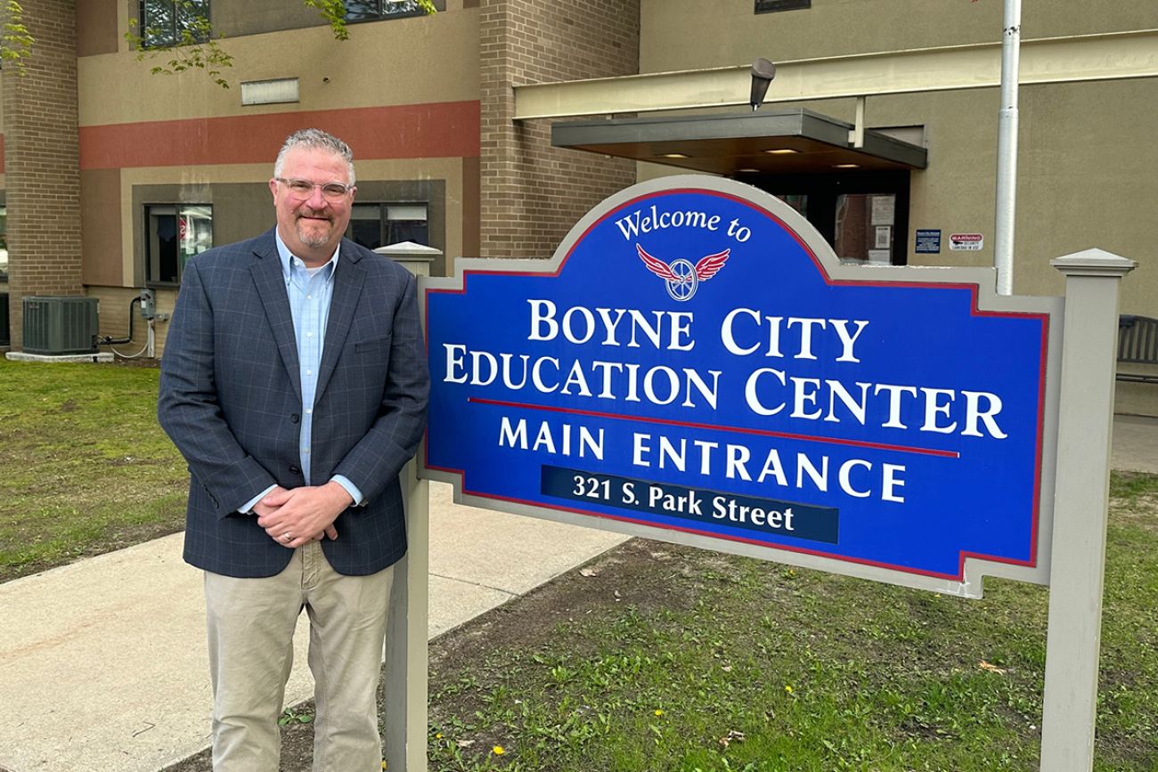 Boyne City Public Schools Superintendent Pat Little