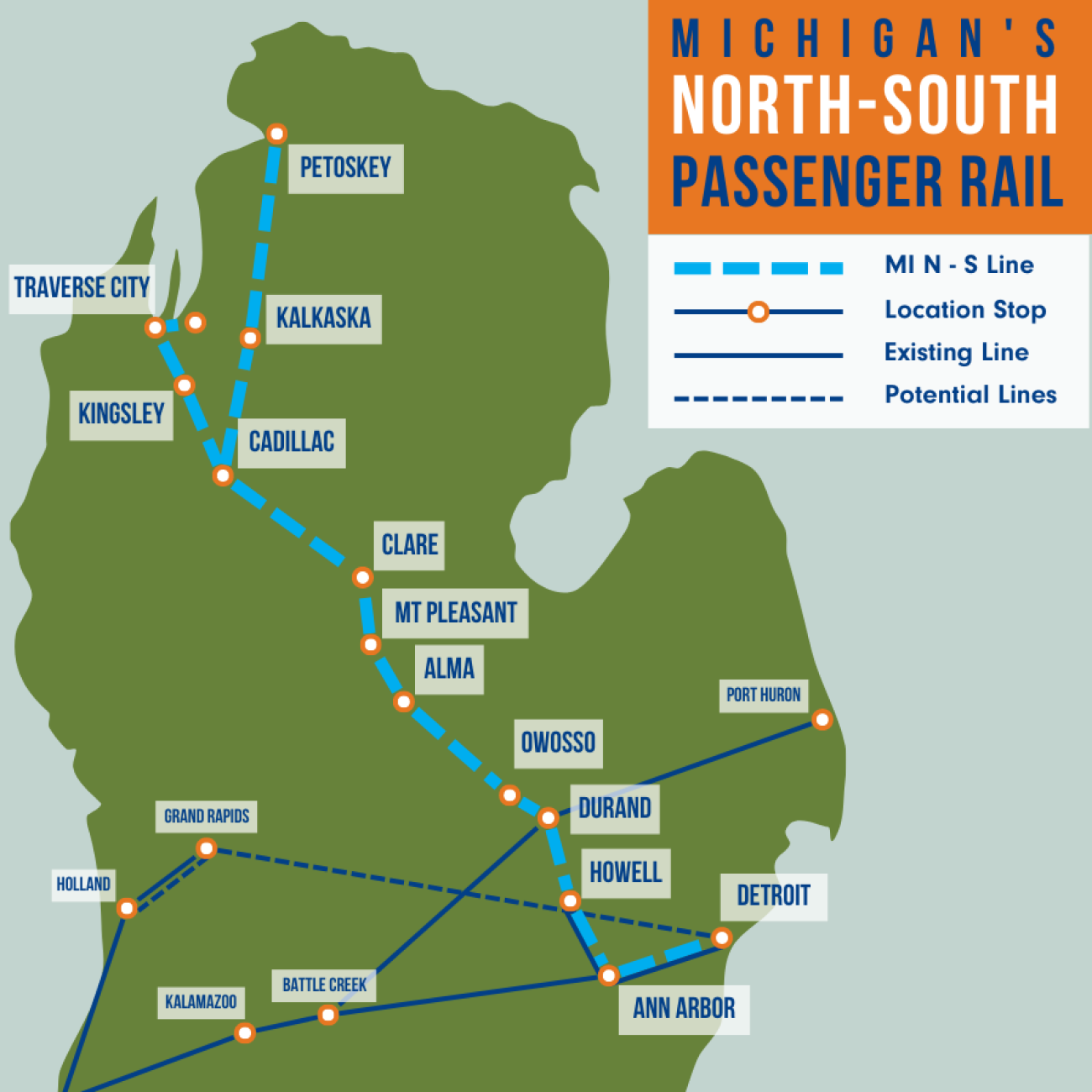 map of routes