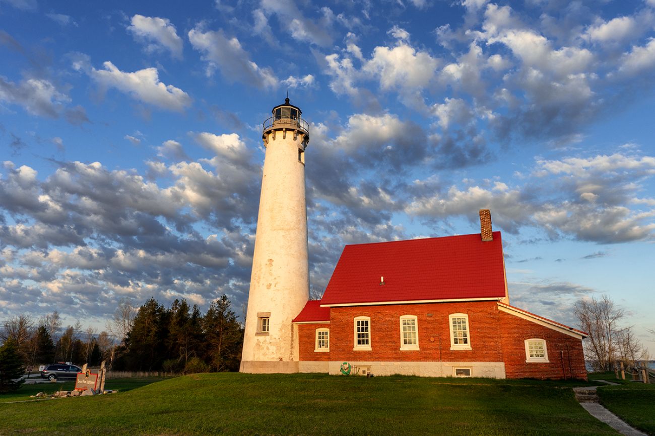 lighthouse at Tawas State Park