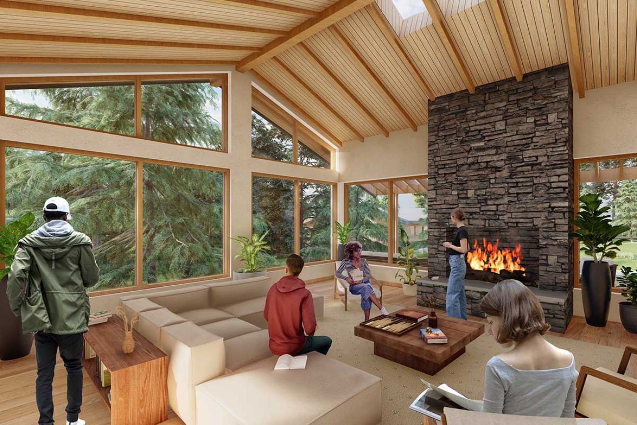 rendering of the facility