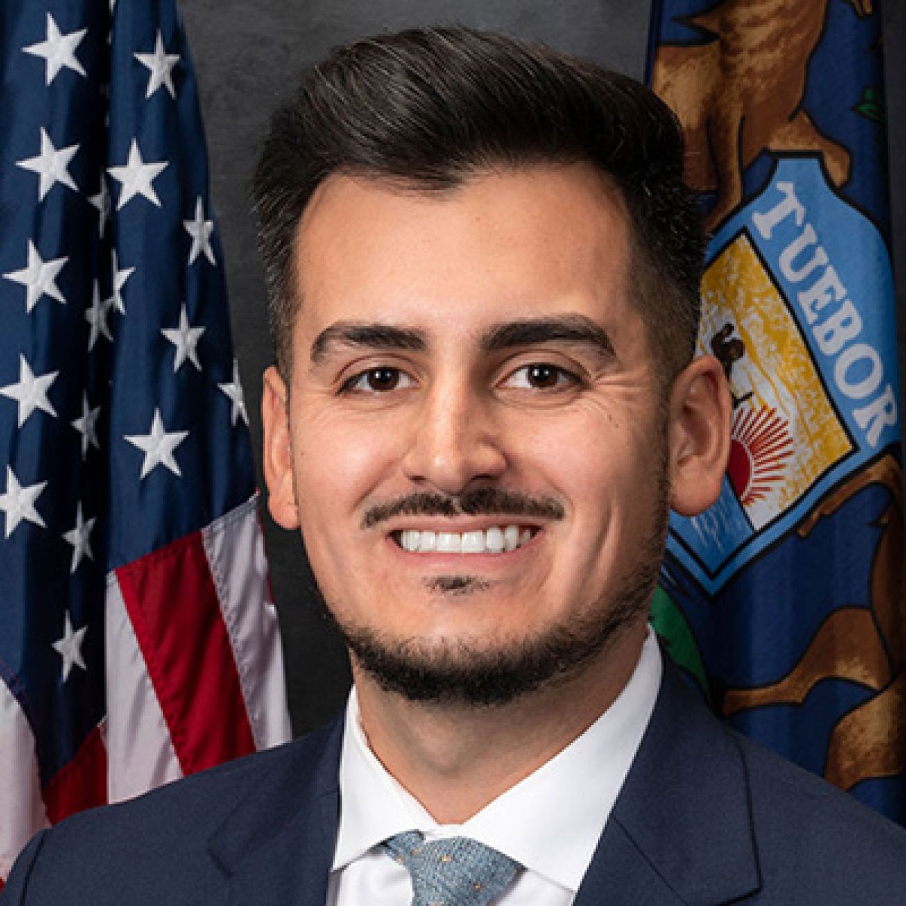 Michigan Sen. Darrin Camilleri headshot