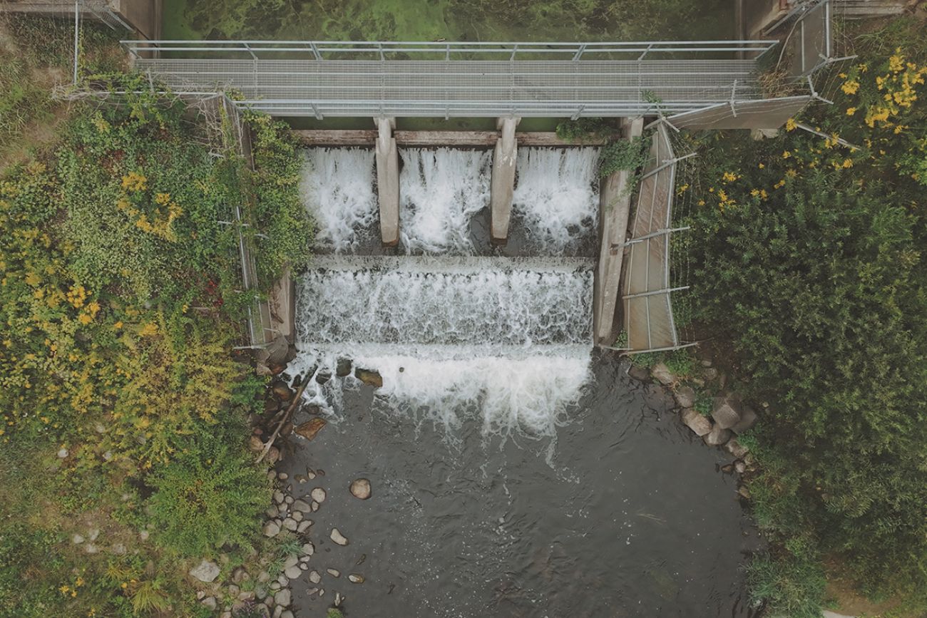 dam at Swan Creek