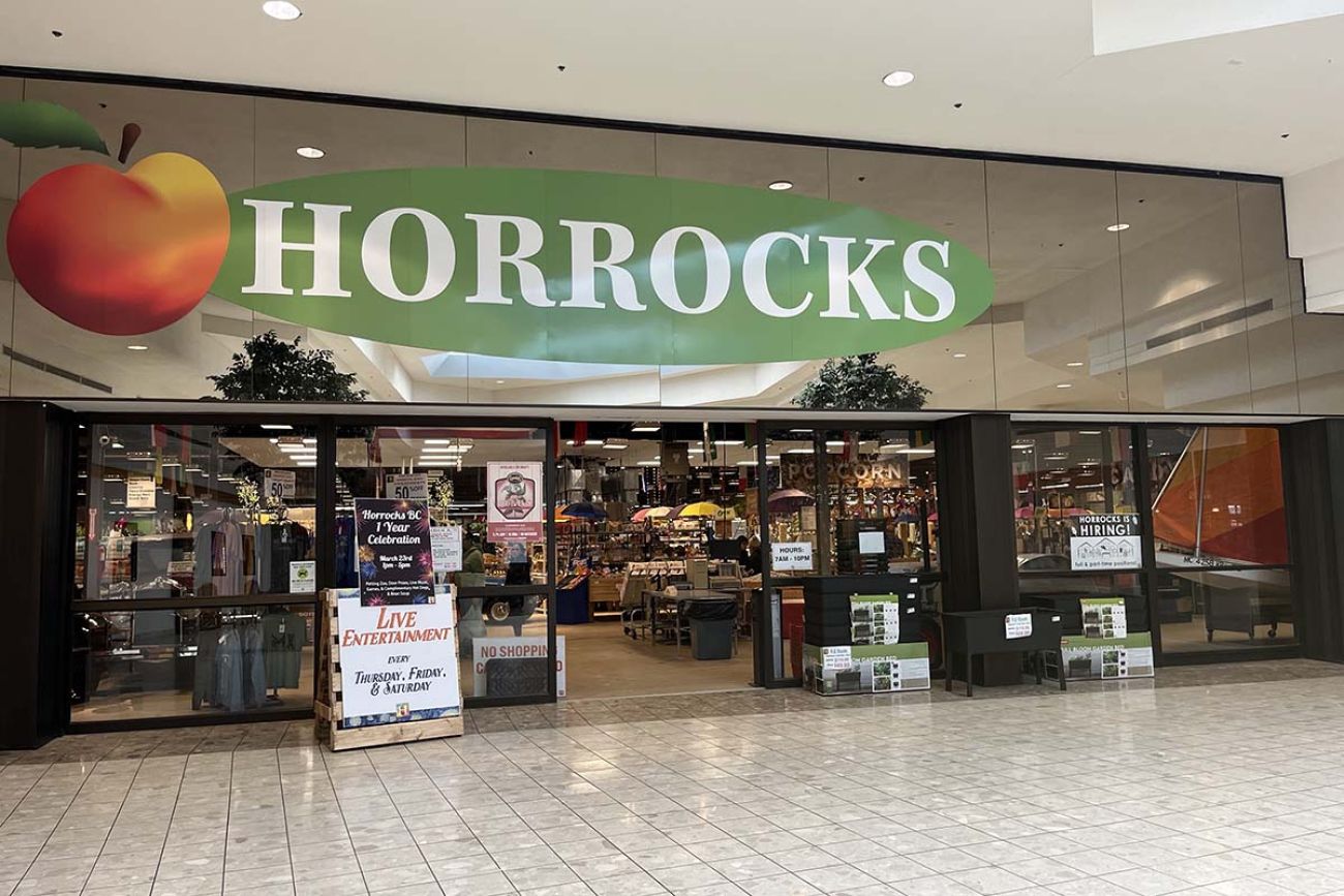 sign for Horrocks