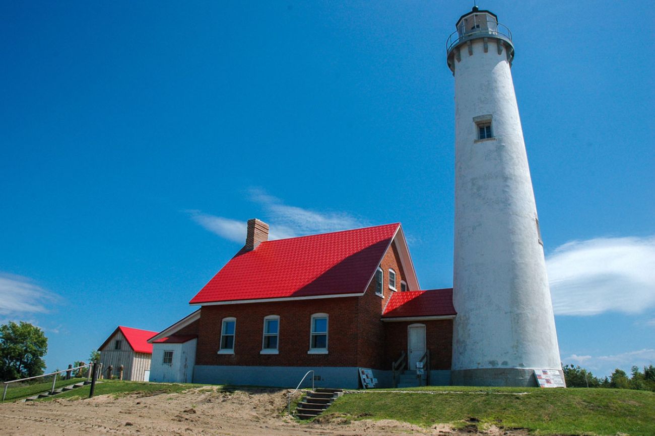 Tawas Point State Park - Lighthouse Side View