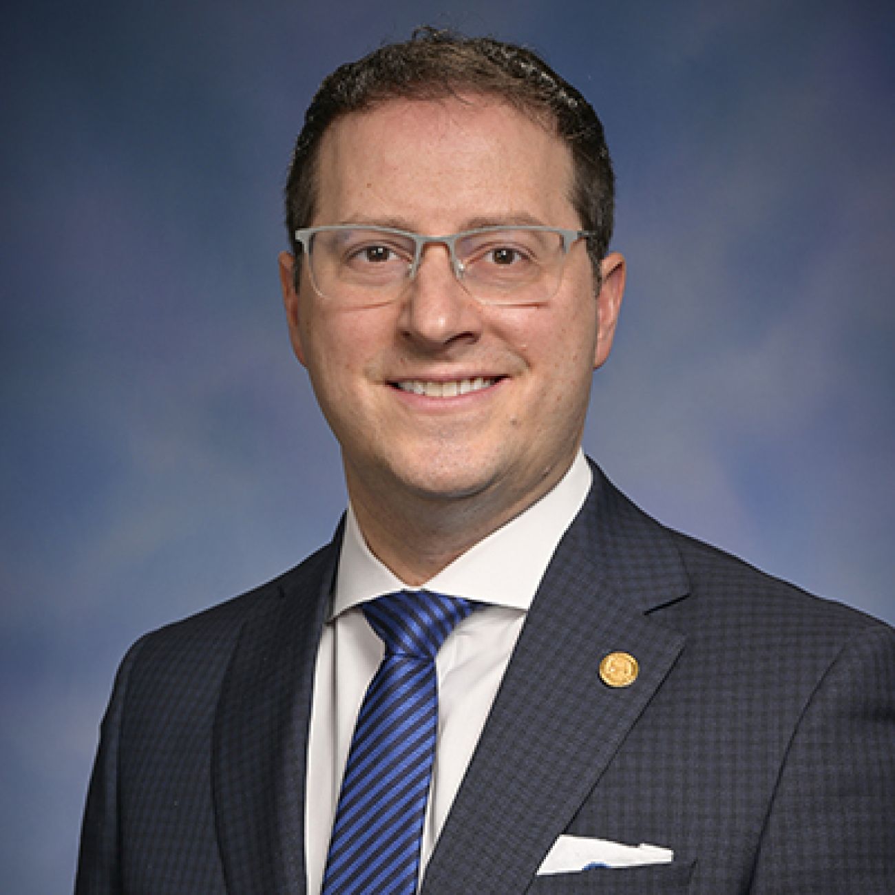 State Rep. Graham Filler, R-Duplain Township, headshot