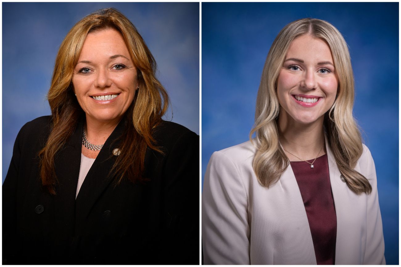 Jamie Thompson and Rylee Linting headshots