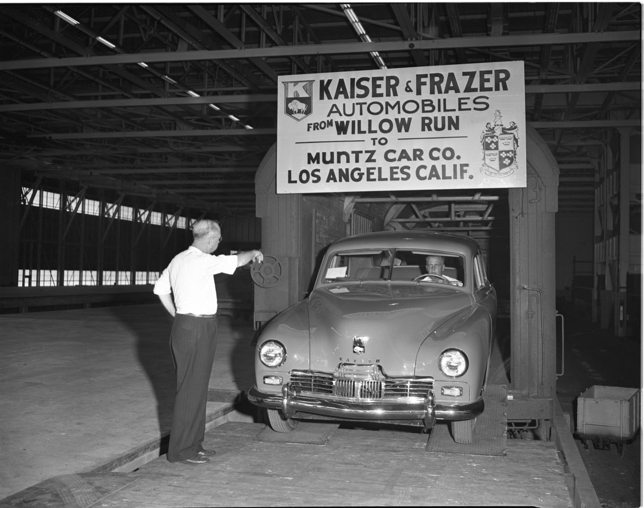 A historic photo for Kaiser-Frazer.