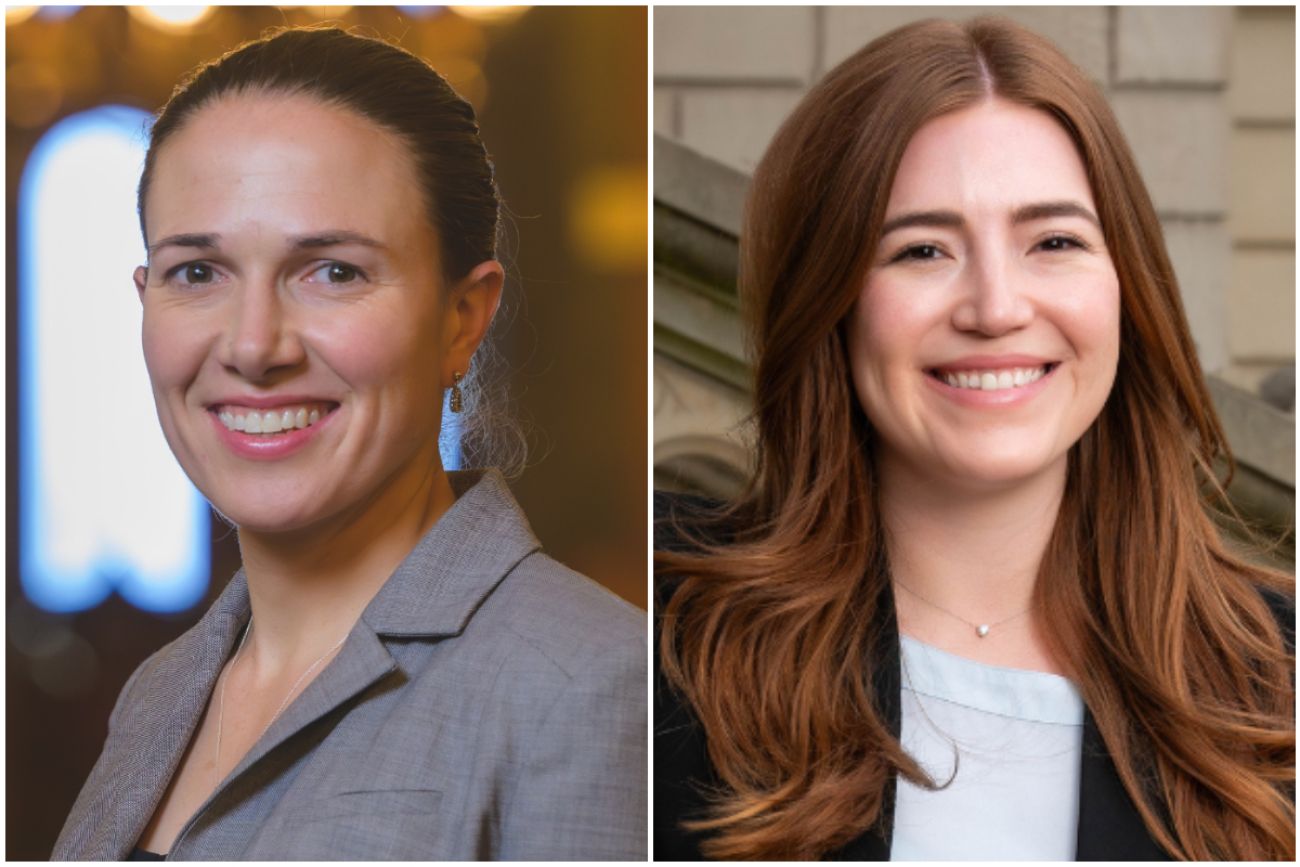Laura Sherman and Jane McCurry headshots.