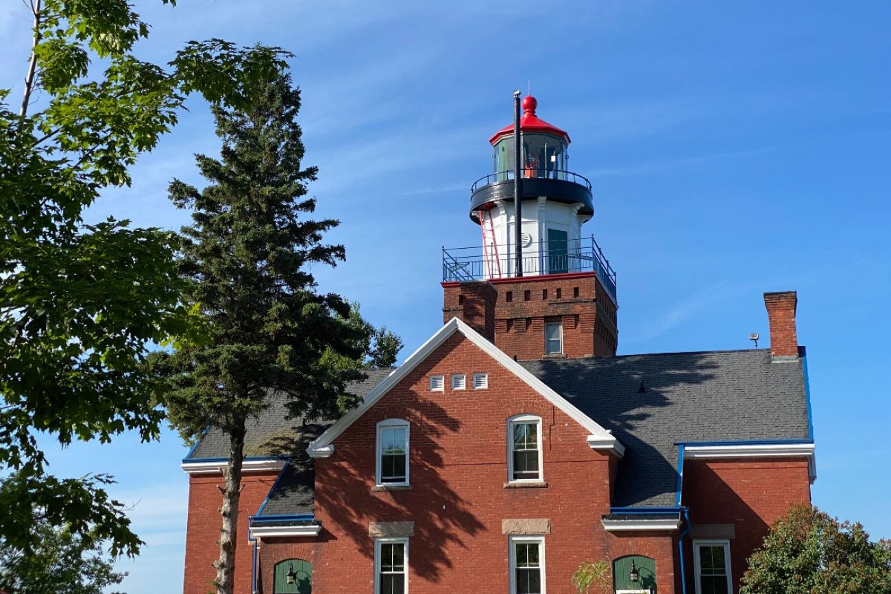 A lighthouse