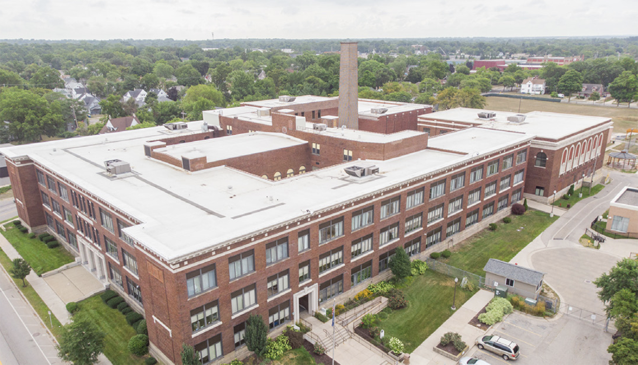 A building for the Grand Rapids Job Corps in Michigan.