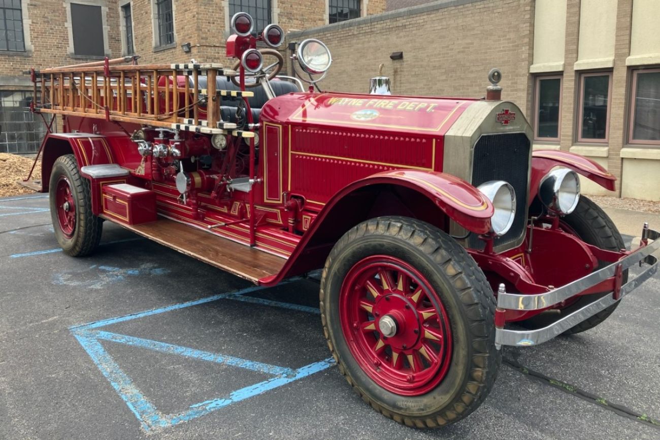 Antique fire truck