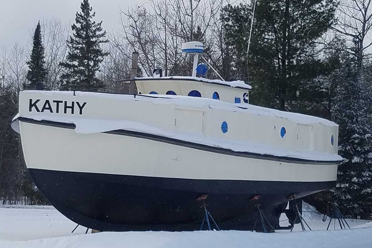 a fishing boat