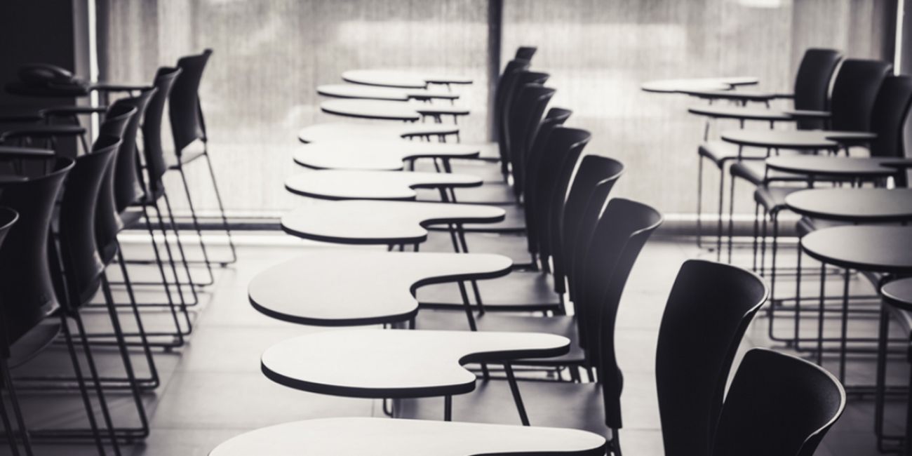 empty classroom