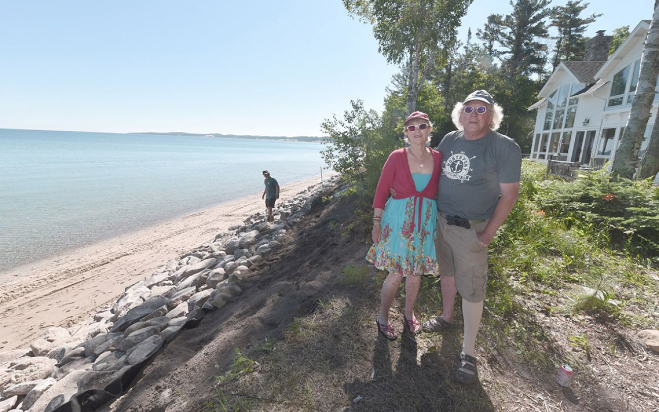 Using Sand for Lake Michigan Erosion Control - Superior Groundcover