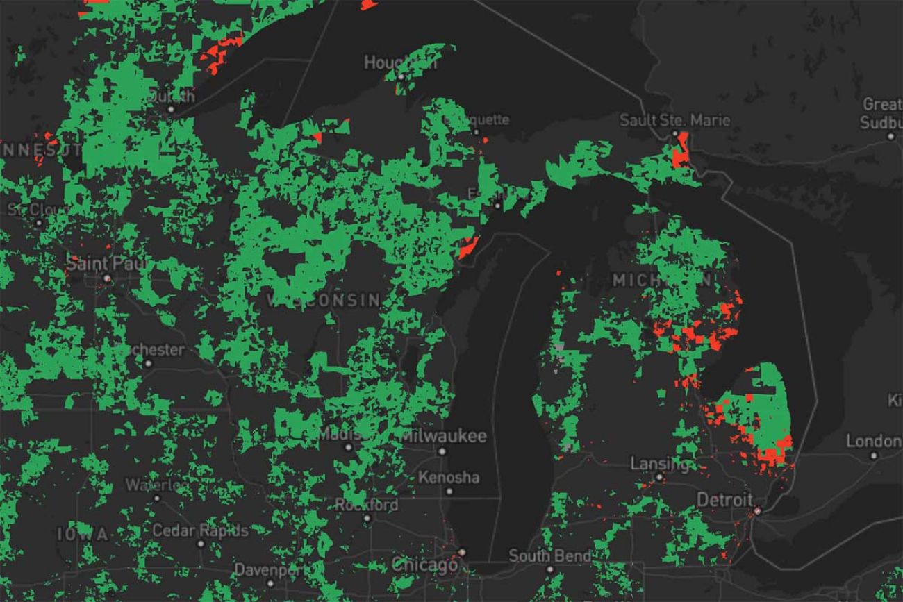 broadband internet map