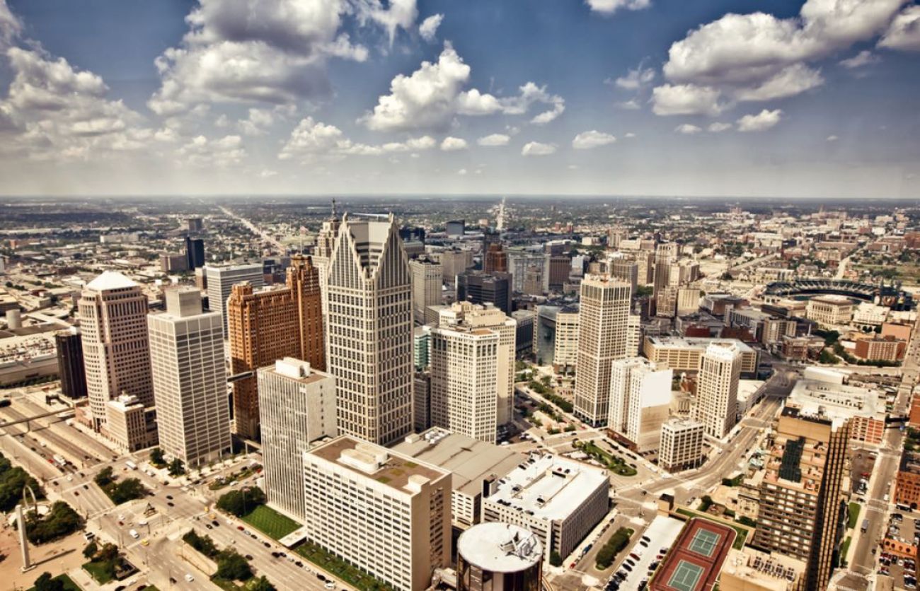 detroit skyline
