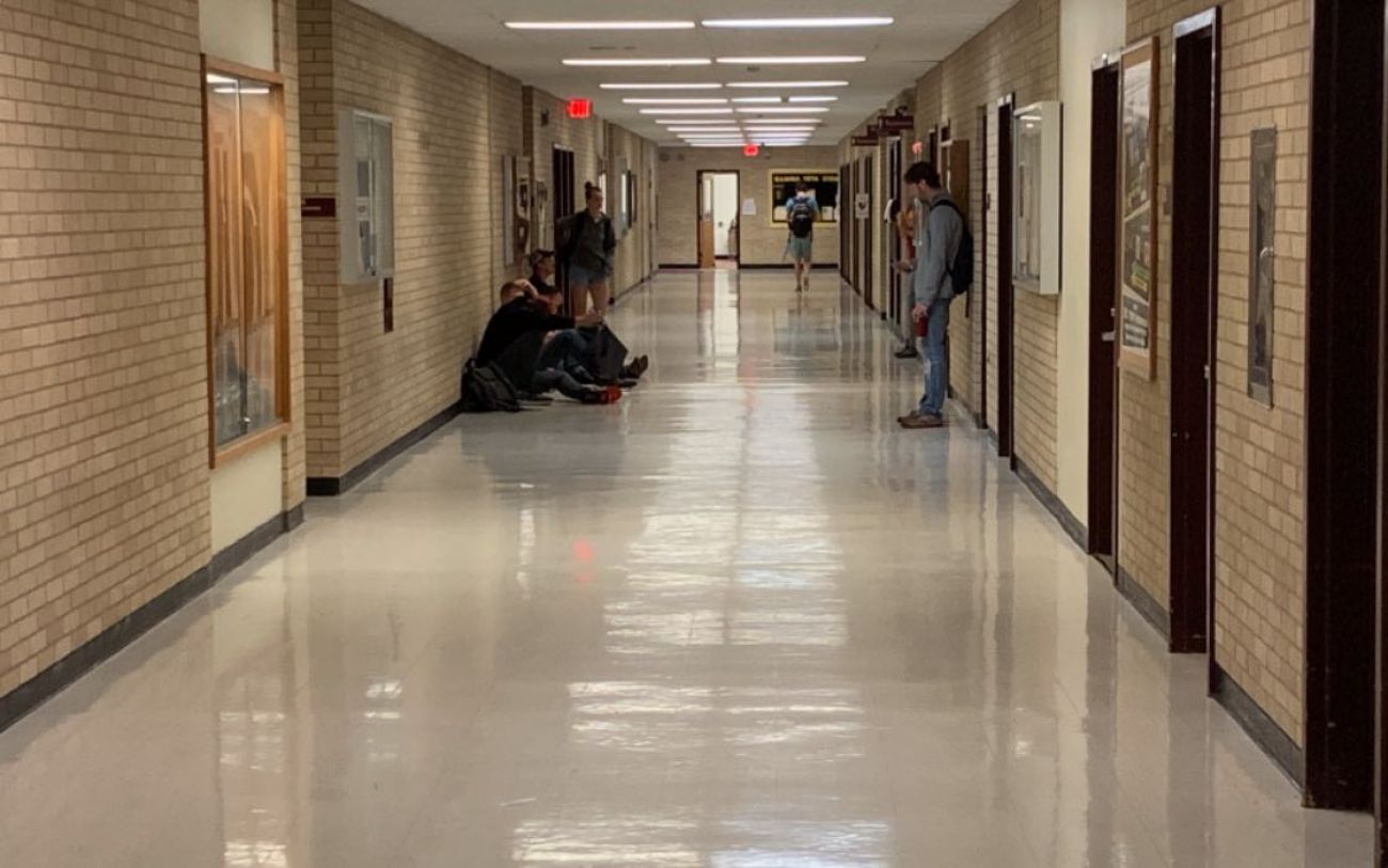 CMU hallway